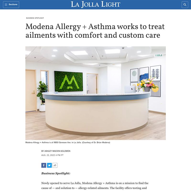 Modena Allergy and Asthma article feature image